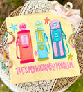 That’s My Husband’s Problem Tee | Funny Gas Pump Graphic Shirt | Trendy Wife Tee