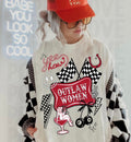 Yeehaw Outlaw Women Graphic Tee | Western Cowgirl Shirt | Retro Rodeo Tee | Country Girl Statement Tee