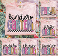 Colorful Grade Level Teacher Tee | Pre-K, Kindergarten, 1st, 2nd, 3rd & 4th Grade Shirt